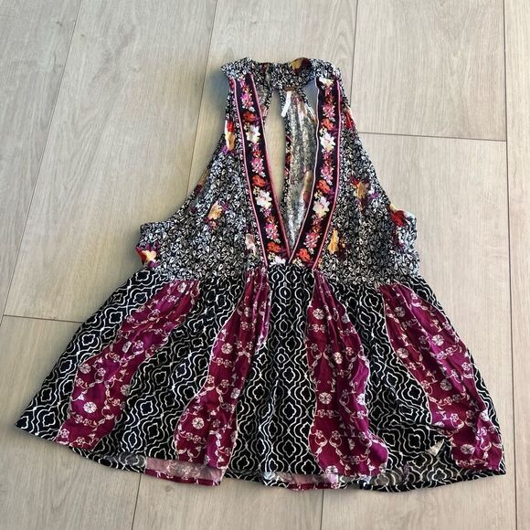 Free People Dream Darlin' Swing Boho Tank Top s - Picture 1 of 7